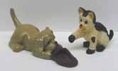 Dollhouse Miniature Dog and Cat