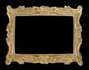Dollhouse Miniature Large Picture Frame
