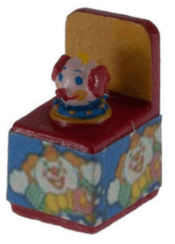 Dollhouse Miniature Jack In The Box
