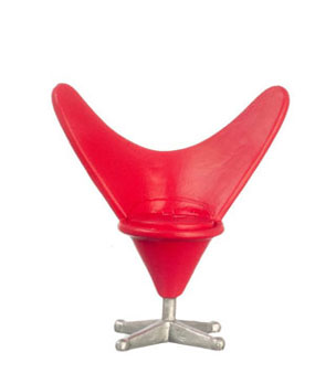 Heart Cone Chair, Panton, circa: 1959