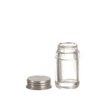 Dollhouse Miniature Sm. Canning Jar W/Lid/12