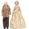 Dollhouse Miniature Modern Grandparents
