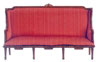 Dollhouse Miniature Chester Living Room Sofa