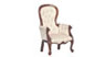 Dollhouse Miniature Show-Frame Armchair, 1840