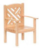 Garden Chair, Oak