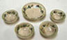 Dollhouse Miniature Serving Bowl Set, Olive Pattern