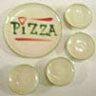 Dollhouse Miniature Pizza Set