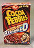 Dollhouse Miniature Cocoa Pebbles-Newer Box