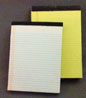 Dollhouse Miniature Legal Pad- White