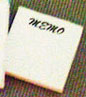 Dollhouse Miniature Memo Pad