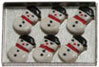 Dollhouse Miniature Snowman Cookies on a Sheet
