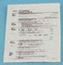 Dollhouse Miniature Tax Form