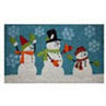 Dollhouse Miniature Mat, Snowman