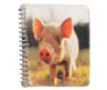 Dollhouse Miniature PIG SPIRAL NOTEBOOK