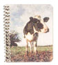 Dollhouse Miniature COW SPIRAL NOTEBOOK