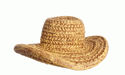 Polyresin Straw Hat