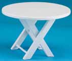 Outdoor Table, White
