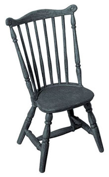 Dollhouse Miniature Chrysnbon Ladder-back Chair Mini-kit 