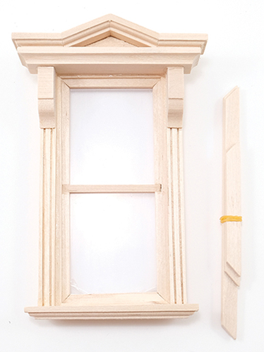 miniature dollhouse windows