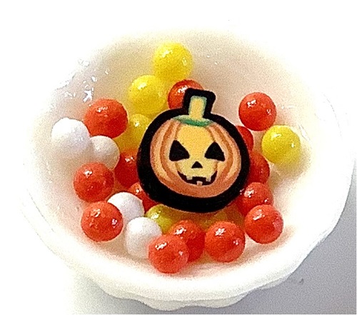 Dish of Halloween Candy