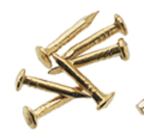 Brass Escutcheon Pins 1/12 scale hardware 12006 Houseworks 26pcs 