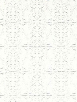 Dollhouse Wallpaper 1 2 Scale Embossed Ceiling White Jms44