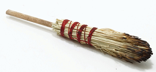 Details about   Dollhouse Miniature Straw Hearth Broom with Metal Wiring MUL3967