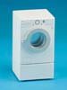 Dollhouse Miniature Modern Front Load, Washer, White