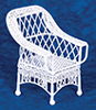 Dollhouse Miniature Bar Harbor Chair