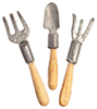 Garden Tools, Set of 3