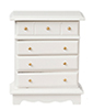 Chest of Drawers, White