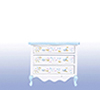 Dollhouse Miniature Violet Dresser