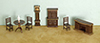 1/4" Scale Dining Room Set, 8 pc.