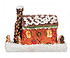 Gingerbread Log Cabin