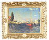 Monet Painting in Frame