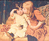 Victorian Children Painting