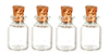 Glass Bottles Set, 4 pc.