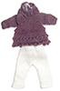Teen Girl Purple Sweater Set