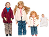 Modern Doll Family Set