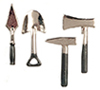 Outdoor Tools, 4 pc.