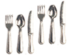 Silver Cutlery Set, 6 pc.