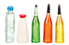 Bottles, 5 pc