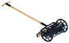 Old Fashioned Lawnmower, Black