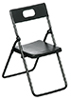 Folding Chairs, Black