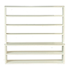 Store Shelf, White