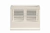 Rectangle Display Cabinet, White