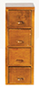 File Cabinet, Walnut