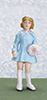 Dollhouse Miniature Abby, Girl with Coat