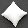 Dollhouse miniature WHITE SQUARE PILLOW