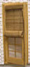 Dollhouse Miniature Bamboo Roll Up Shade For Doors